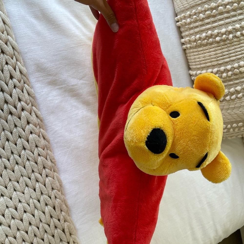 Pooh bear pillow